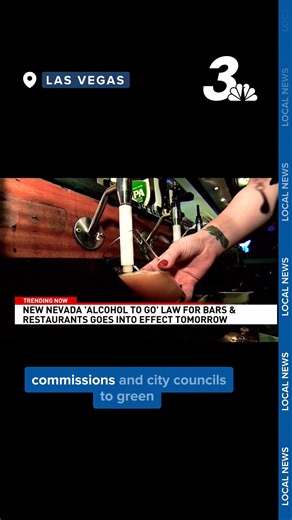 Starting Wednesday, qualified bars and restaurants in Nevada will be able to sell and deliver sealed alcoholic beverages, thanks to a new state law. The legislation, signed by Gov. Joe Lombardo in June, allows local commissions and city councils to approve regulations for these businesses to include mixed drinks with food delivery. Alcohol sales will include a 50-cent surcharge per transaction. Delivery drivers must possess an alcohol awareness card, and customers will be required to submit proo