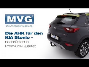 Die abnehmbare Anhängerkupplung für den KIA Stonic