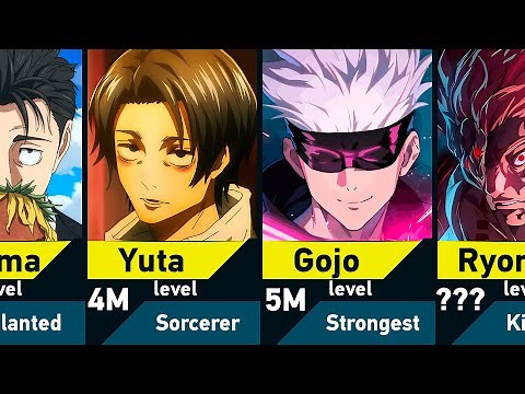 The Strongest Jujutsu Kaisen Characters: Power Levels