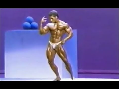 Bob Paris - Mr. Olympia 1988 Posing