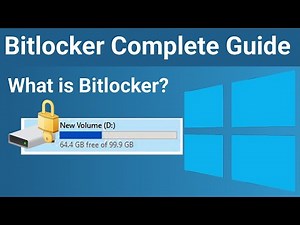 🔐 Bitlocker Drive encryption full guide for windows 10/11