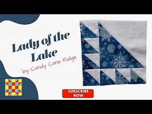 CCR Lady of the Lake Quilt Block