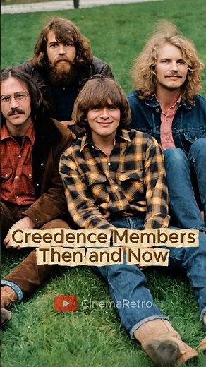 Creedence Clearwater Revival ⭐ Band Members Then & Now | Through the Years #shorts