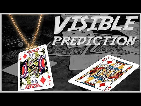 Close up Card Magic - Visual Prediction Trick - Learn the Secret