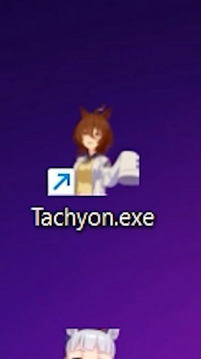 Tachyon.exe 💀 #umamusume #meme #viral #desktop #agnes #left4dead2 #anime #pcgaming | Wardo 々