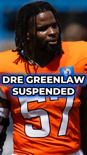 Dre Greenlaw suspended after threatening referee Brad Allen #nfl #nflnews #nflfootball #jacksondurham | Chat Sports
