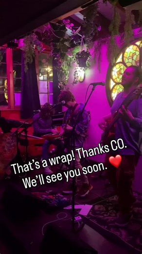 Well that was fun. Onto the Midwest. Who’s comin? Toledo -> Cincy -> Louisville -> Kokomo. The fun resumes on Wednesday. #bigshrimp #jambands #livemusic #bandtok