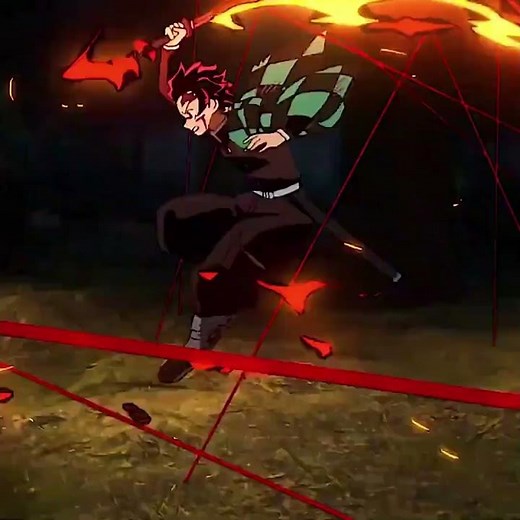 "Hinokami Kagura"-Tanjiro edit | LUA NA PRACA (SLOWED) |