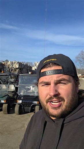 Michael's Scrap-Life on Instagram: "Golf cart update! #Scrap-Life #recycle #recycling #business #entrepreneur junk metal auction fun"