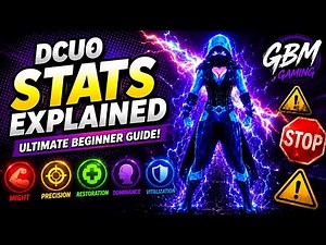 DCUO Stats Made Simple | Ultimate Beginner Guide 2026