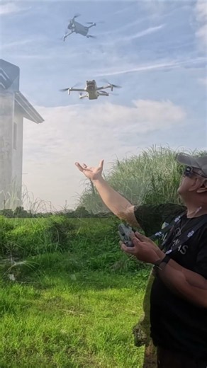 Hand Takeoff/ Hand Catch a DJI Lito X1 #drone #dji #gopro12black #djimicmini2