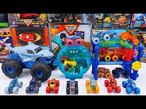 Monster Jam Collection Unboxing Review | Monster Jam Megalodon Storm All Terrain