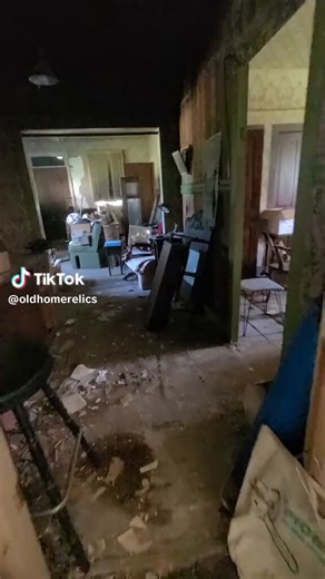 This massive home, built in the 1850's, has sat in this condition for over 100 years. The owners were willed it and couldn't afford to renovate. This man was asked to go through the contents and sell what he can for them and decided to record the process. I love stuff like this!