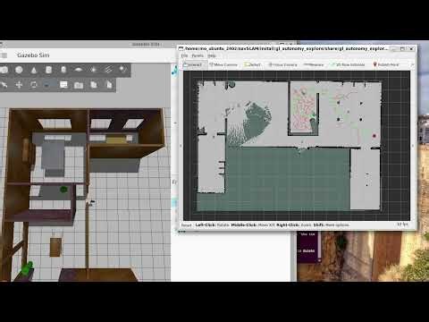 navSLAM Section 3b — RRT Path Execution in Simulation