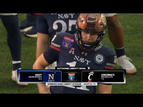 Highlights: Navy Football vs Cincinnati (Liberty Bowl)