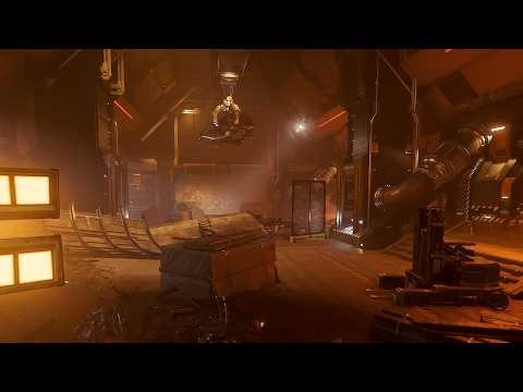 Star Citizen Ambience | Lorville Reclamation & Disposal | Heavy Industrial Machinery & Factory Hum