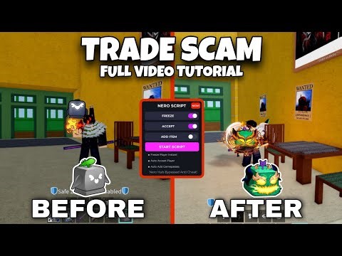 [FULL TUTORIAL] TOP 🥇 TRADE SCAM SCRIPT | EASIEST AND FASTEST WAY TO GET MYTHICALS FRUITS! 🐉