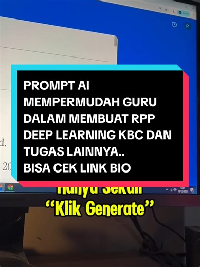 Cara Cepat Menyusun RPP Deep Learning dengan Prompt AI