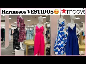 VESTIDOS DE FIESTA 2021 elegantes de DISEÑADOR🔥MACY’S/vestidos de moda y marca.