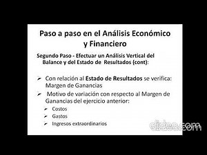 El análisis económico y financiero en 5 pasos