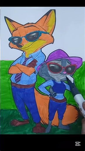 Zootopia Coloring Pages 🦊🐰 | Cute Animal Coloring for Kids