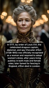 Chevalier d’Éon: Soldier, Diplomat, and a Life in Two Genders | TerrifyingMyths