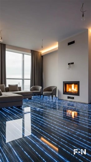 Luxury LED Galaxy Epoxy Floor Transformation | Ultra Modern Living Room Makeover 2026