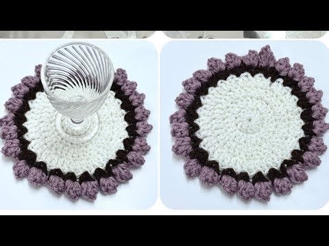 The easiest way to make mat in crochet