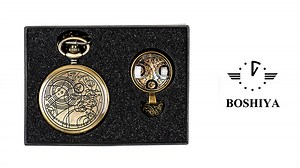 Watch BOSHIYA Doctor Who Pocket Watch for Cosplay on Amazon Live