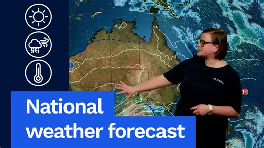 National Weather Forecast: Cold front for south-east Australia, warm and settled elsewhere Video current: 1:00 pm AEST 1 October 2025 For the latest forecasts and warnings, go to www.bom.gov.au or the BOM Weather app. | Bureau of Meteorology