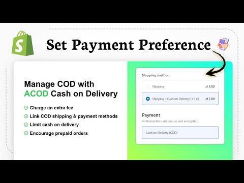 How to add ACOD:Cash On Delivery COD Fee to Shopify
