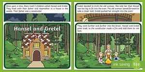 Hansel and Gretel Story Sequencing
