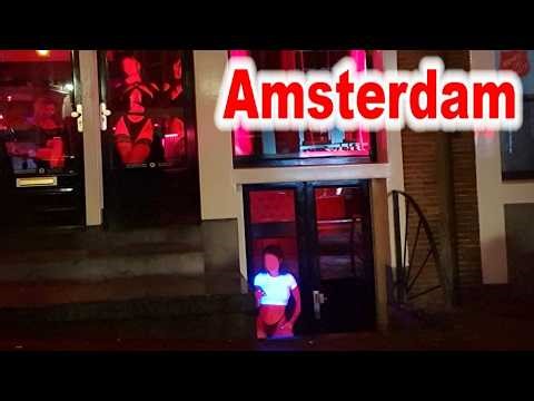 Amsterdam Red Light District Scenes / Ladies of the night