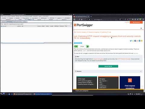 Exploiting HTTP request smuggling to bypass front-end security ... (Video solution, Audio)