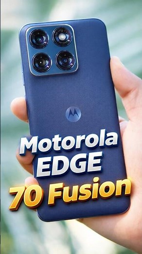 The Slimmest 7000mAh Phone? 🔋 Motorola Edge 70 Fusion!