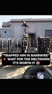 162K views · 2.6K reactions | This Gamer Had a Full Meltdown After I Trapped Him in Barbwire  I set a barbwire trap in Squad… and this gamer completely lost it  He raged, yelled at me, and even started mocking my voice as he dramatically walked away. All I did was make sure he couldn’t leave the base  If you've ever seen a full gamer meltdown — this one tops it. #Trolling #GamerRage #SquadGame #FunnyGamingMoments #WhoMe | Weregonnalose | Facebook