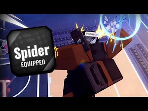 Spider is INSANELY GOOD (FULL SHOWCASE) in Basketball Zero