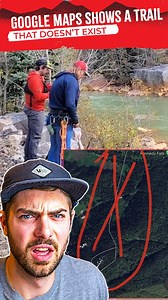 23 reactions | Google Maps Shows A Non-Existent Trail To An Ill-Equipped Hiker | Kyle Hates Hiking | Facebook