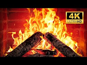 🔥 Most Relaxing 4K Fireplace (12H) | Calm Fire Sounds for Deep Sleep & Stress Relief. Fireplace 4K.