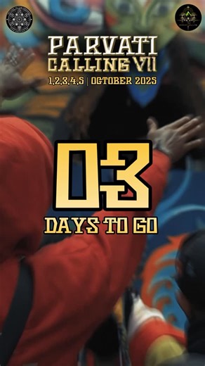 PARVATI CALLING on Instagram: "Parvati Calling VII | 3 DAYS TO GO Three days remain. It’s almost here and our excitement levels are bursting at the seams! All paths leading to the festival are alive with the footsteps of early arrivals and the first sparks of new connection are forging. Soon every corner of this place will be vibrant with the sound and the moonlight from the full moon, peaking through the majestic mountains. And you will be a key part of it all. Ready to take the wild ride? What