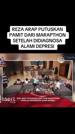 REZA ARAP PUTUSKAN PAMIT DARI MARAPTHON SETELAH DIDIAGNOSA ALAMI DEPRESI #rezaarap #lulalahfah #marapthon #fyp #viral