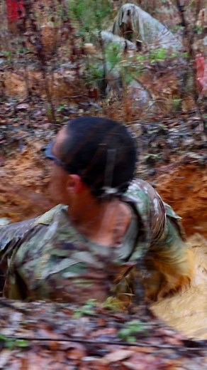 Crawl before you walk. Walk before you run. One Station Unit Training starts with the "crawl phase," where trainees get their feet wet - literally - with @usarmy life through a series of mentally and physically challenging team exercises to help build confidence and cohesive teams among units. #BeMoore #BeAllYouCanBe | U.S. Army Maneuver Center of Excellence