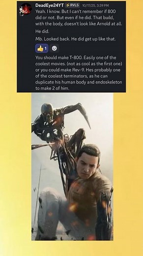 How to make Rev-9 from Terminator: Dark Fate in Lego