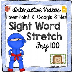 Sight Word Stretch - Fry 100 Ninja