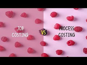 Job Costing VS Process Costing -Managerial Accounting (DIFFERENCE & EXPLANATION)