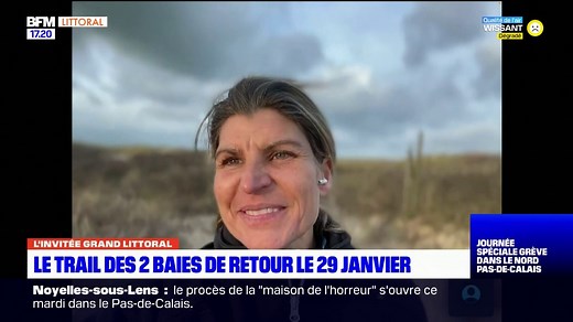 💬 "Chacun peut avoir sa course" Karine Baillet, ancienne championne de défis extrêmes, présente le Trail des 2 baies qui se tient le 29 janvier | BFM Grand Lille