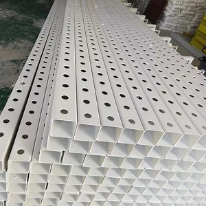 [Hot Item] Customize Rectangular and Square Shape Plastic Square PVC Pipe and Tube