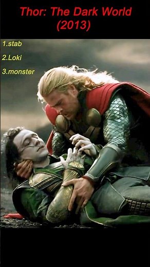 Thor: The Dark World (2013)｜Loki’s “Death” Twist Revealed 😱⚡️🗡️