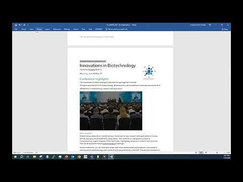 SAM Project 1a Word Module 03 Creating a Business Letter