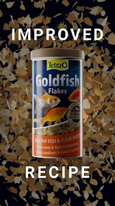 2.1K views | Goldfish nutrition made easy!  Promote growth and healthy immune systems with nutrient-rich Goldfish flakes by Tetra. - Complete and balanced diet - High-quality protein mix - Supporting clean and clear water - Made with natural ingredients - Tailored for goldfish | Pets UK | Facebook